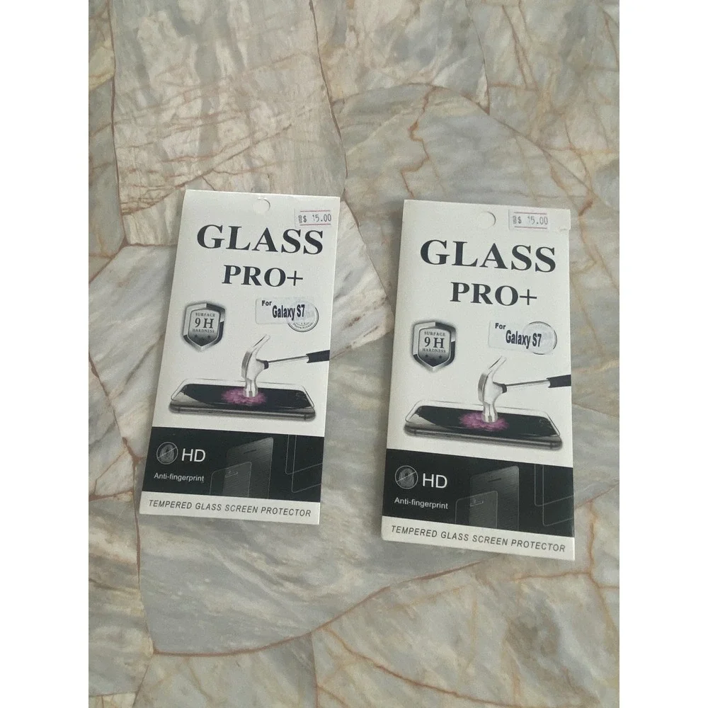 2 Pack Glass Pro+‎ Premium Tempered Glass Screen Protector for Samsung Galaxy S7